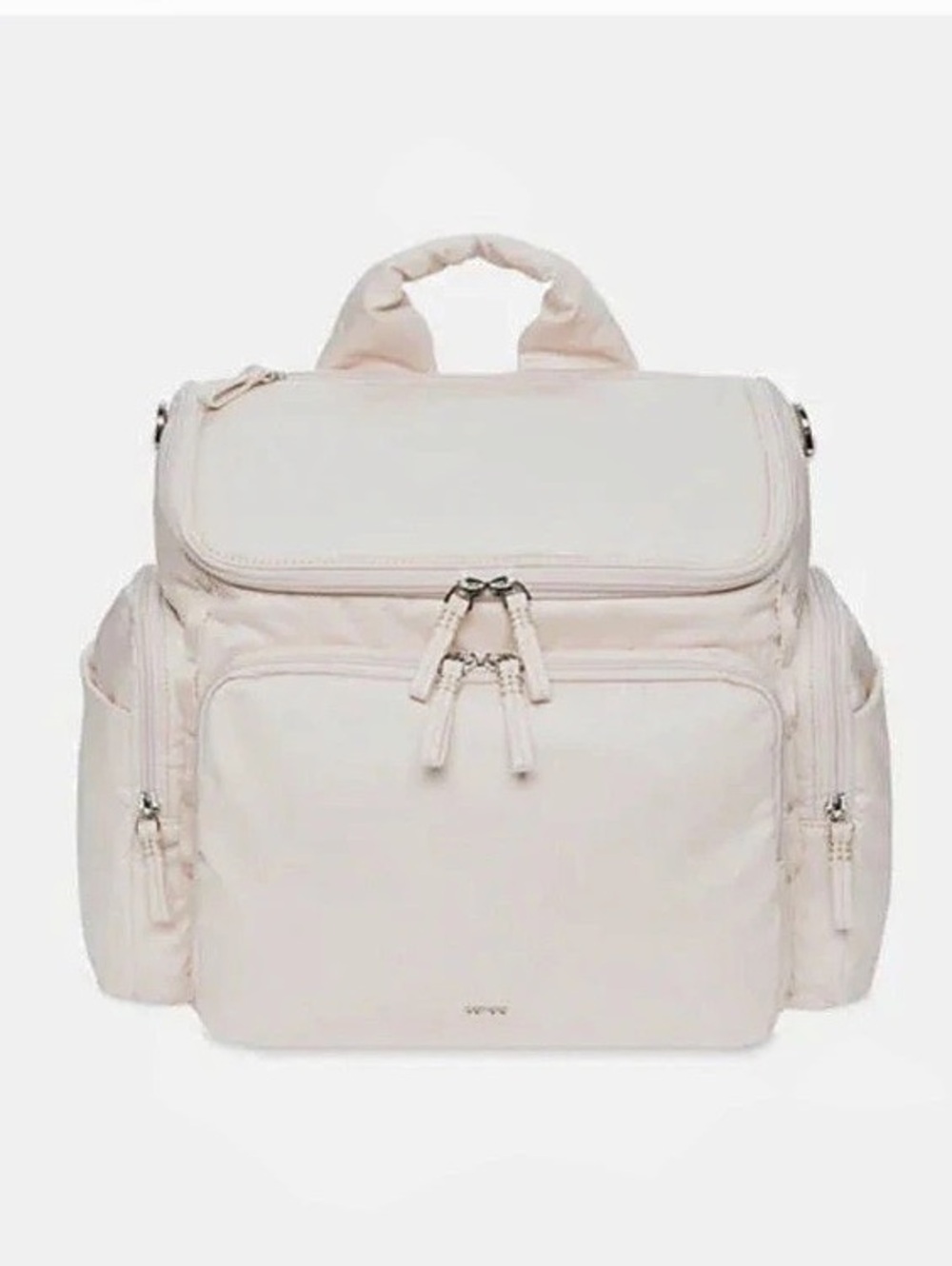 Caraa Baby Bag Medium Backpack in Beige